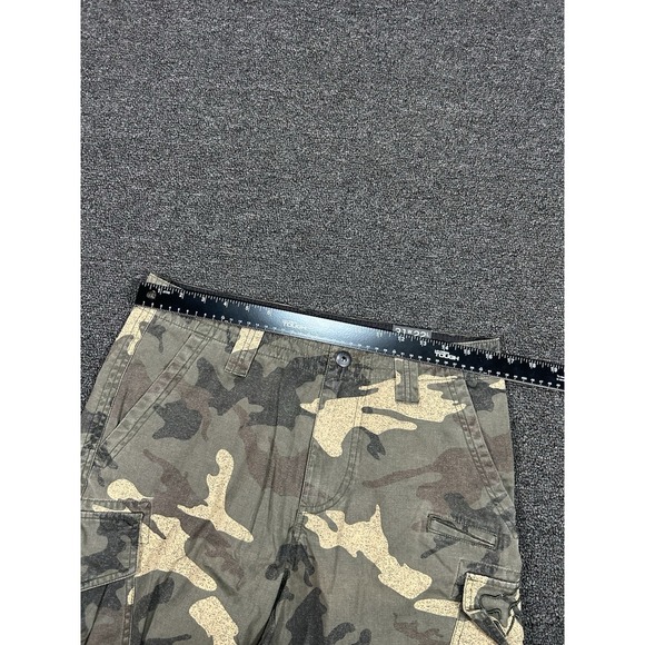 New Fox Racing Camo Cargo Shorts Men's 31 Twill Cotton 11" Inseam Outdoors - Picture 9 of 10